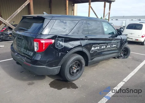 2024 Ford Police Interceptor from USA, damaged, VIN 1FM5K8AB9RGA49566